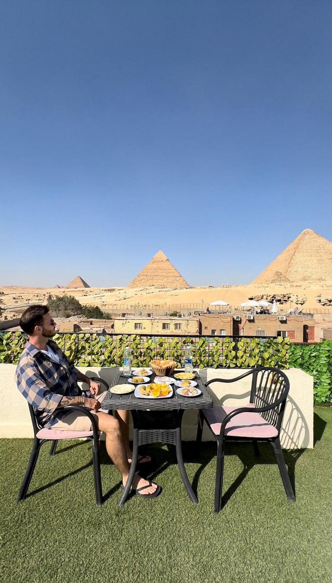 Solima Pyramids Inn Kafret el-Gabal Exterior foto
