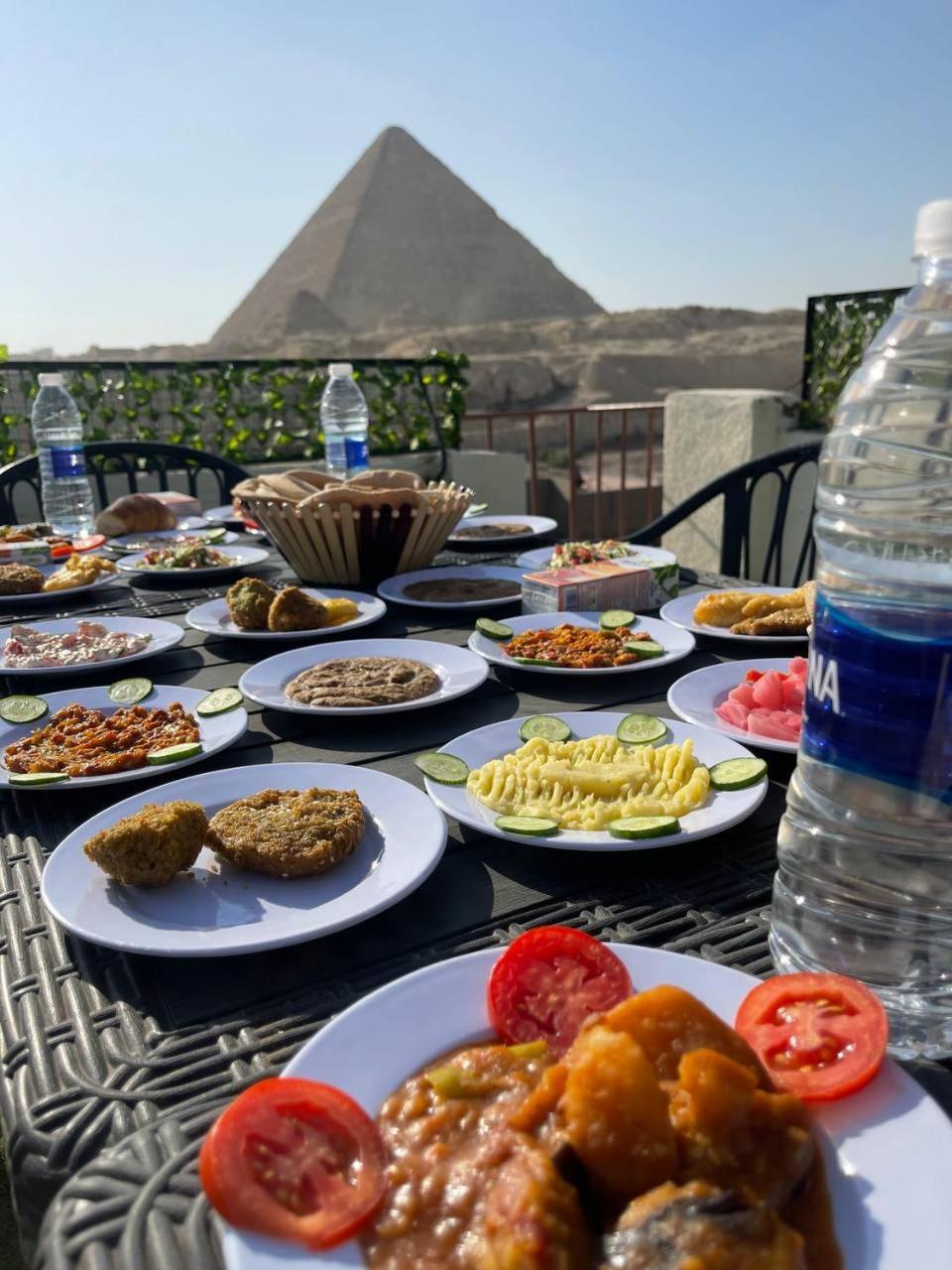 Solima Pyramids Inn Kafret el-Gabal Exterior foto