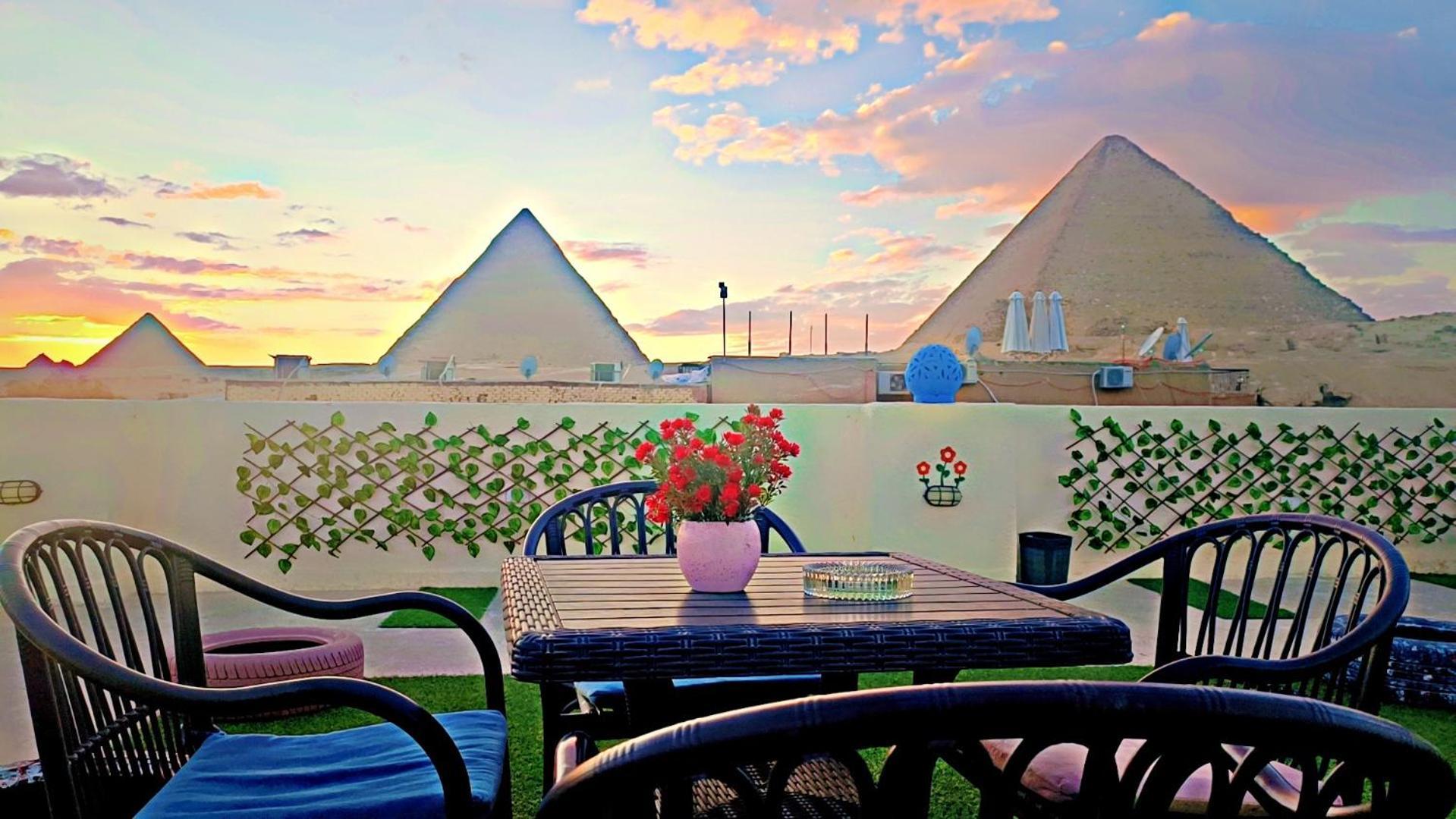 Solima Pyramids Inn Kafret el-Gabal Exterior foto